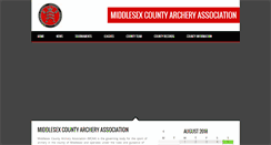 Desktop Screenshot of middlesexarchery.org.uk