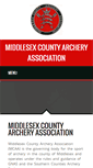 Mobile Screenshot of middlesexarchery.org.uk